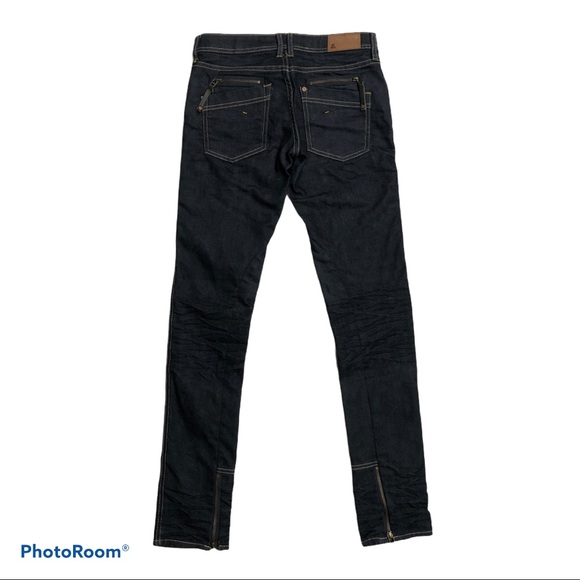 NEW H&M Jeans w Zipper Details 27 - Picture 2 of 4